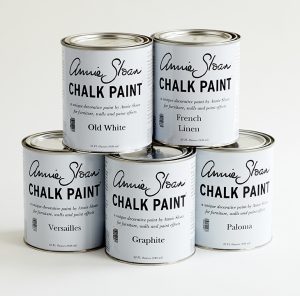 Five cans of Chalk Paint